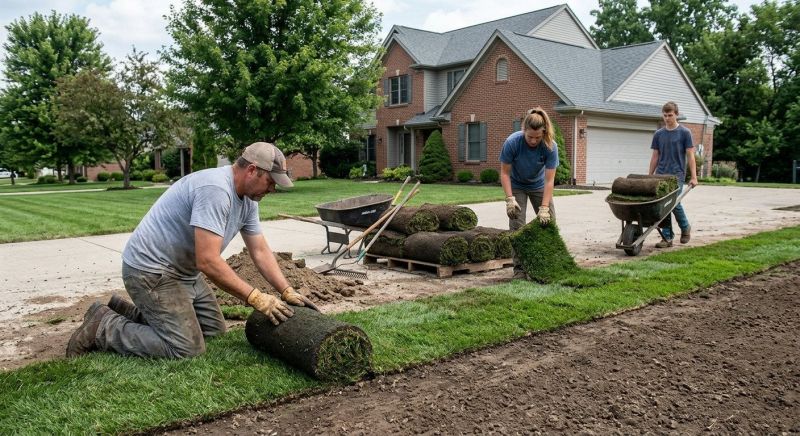 Lawn Sodding in Rockwall, TX