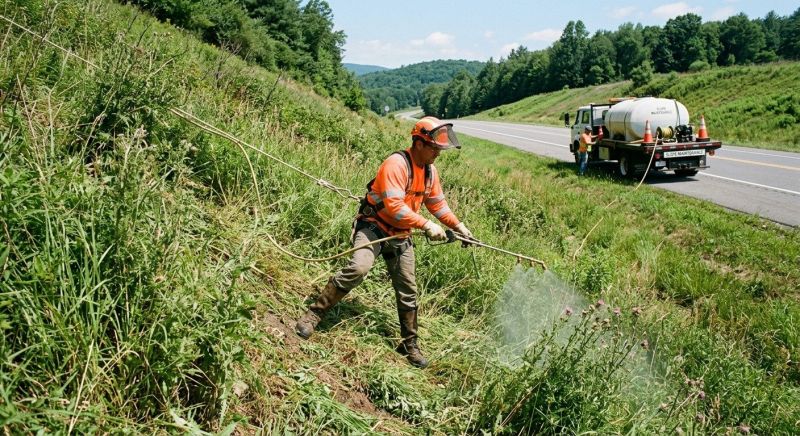 Slope Weed Control in Aiken, SC