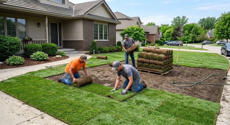 Sod Laying Service in Aiken, SC