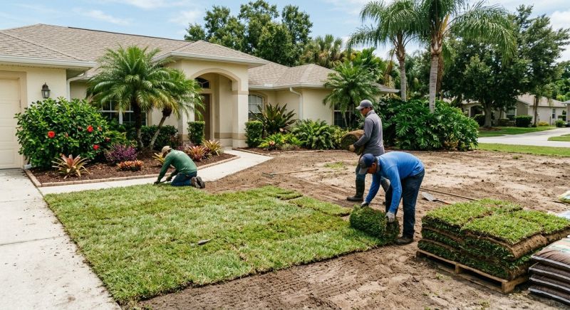Bahia Sod Installation in Ventura County, CA
