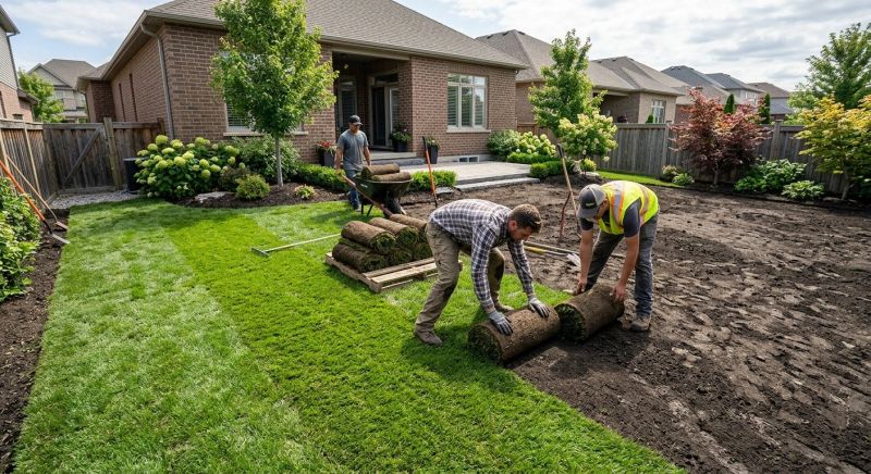 Bluegrass Sod Installation in Ventura County, CA