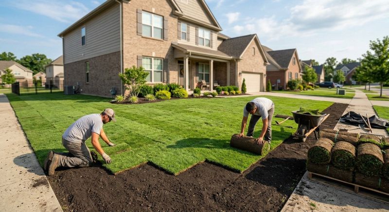 Bluegrass Sod Installation in Aiken, SC