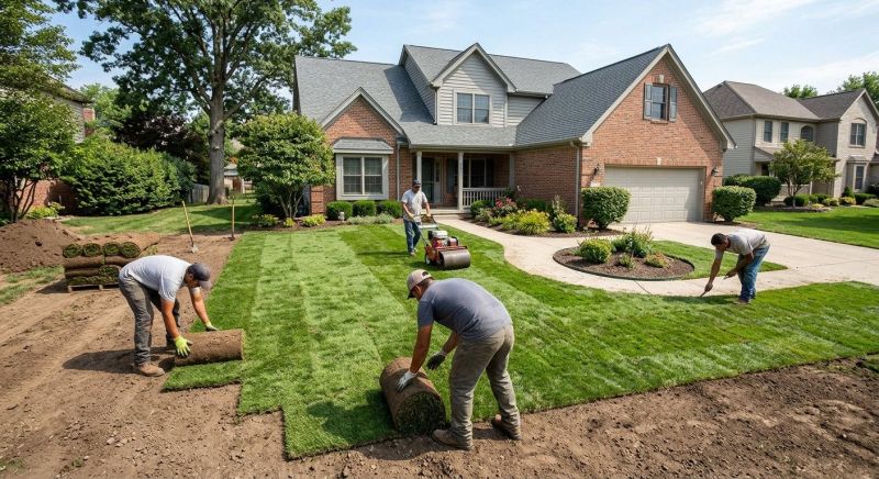 Centipede Sod Installation in Aiken, SC