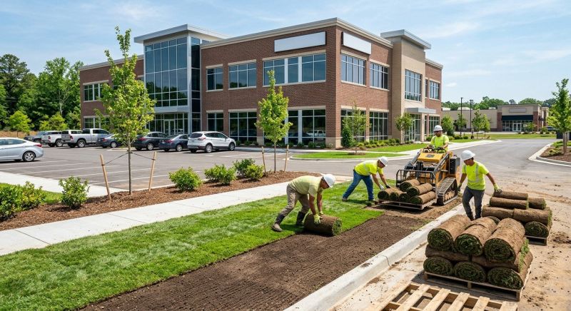 Commercial Sodding in Rockwall, TX