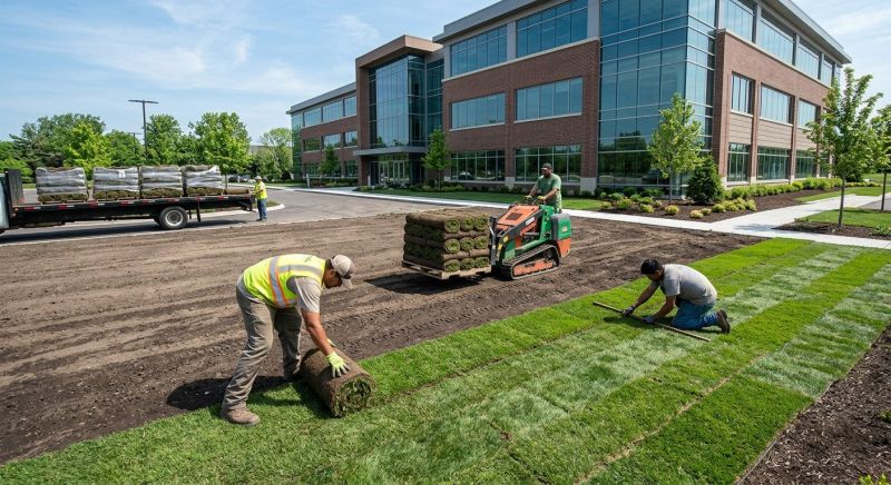 Commercial Sodding in Rockwall, TX