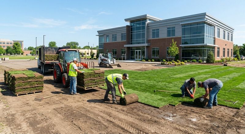 Commercial Sodding in Rockwall, TX