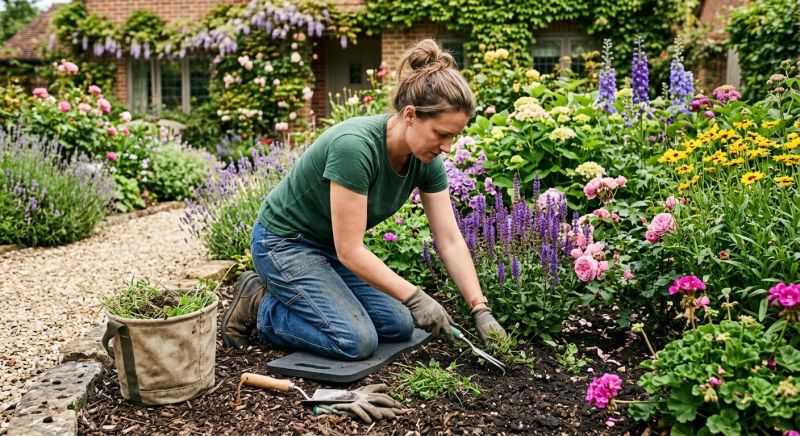 Flower Bed Weeding Service in Rockwall, TX