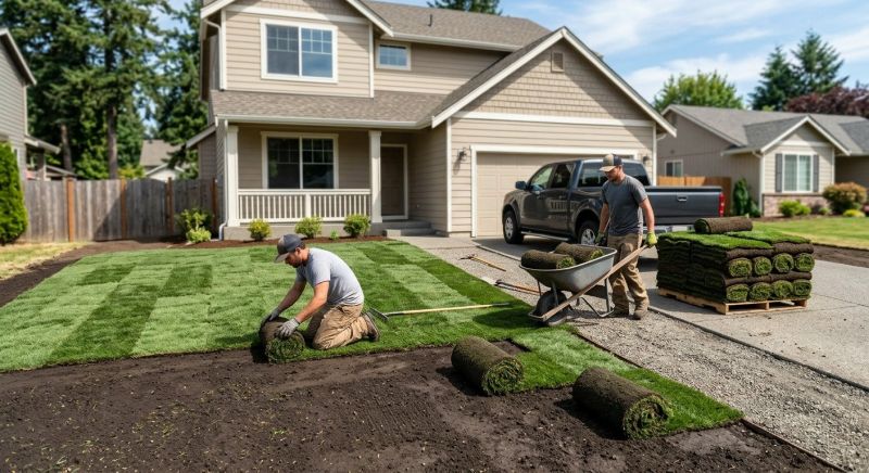 Lawn Installation in Rockwall, TX