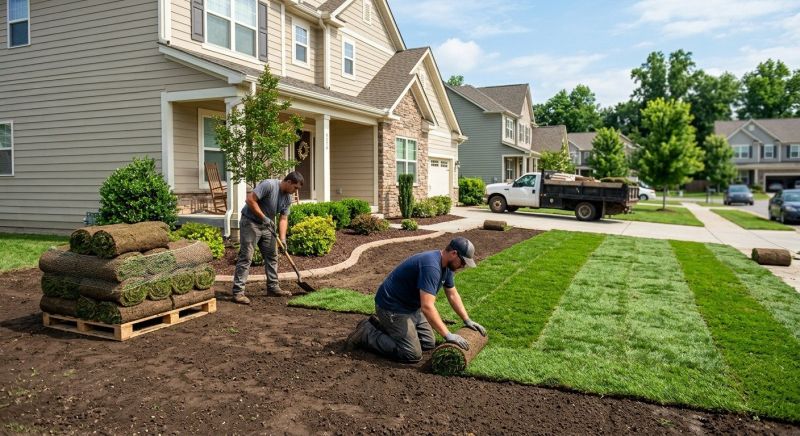 Lawn Installation in Aiken, SC