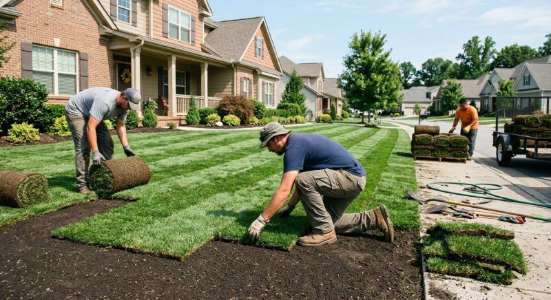 Lawn Sodding in Ventura County, CA