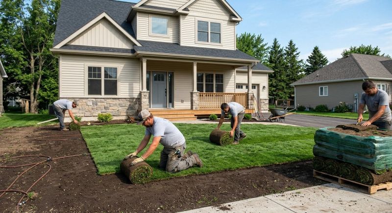 Lawn Sodding in Rockwall, TX