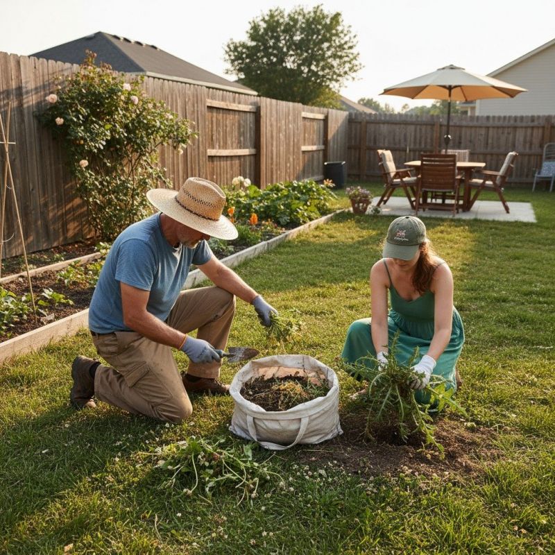 Rock Bed Weeding in Ventura County, CA