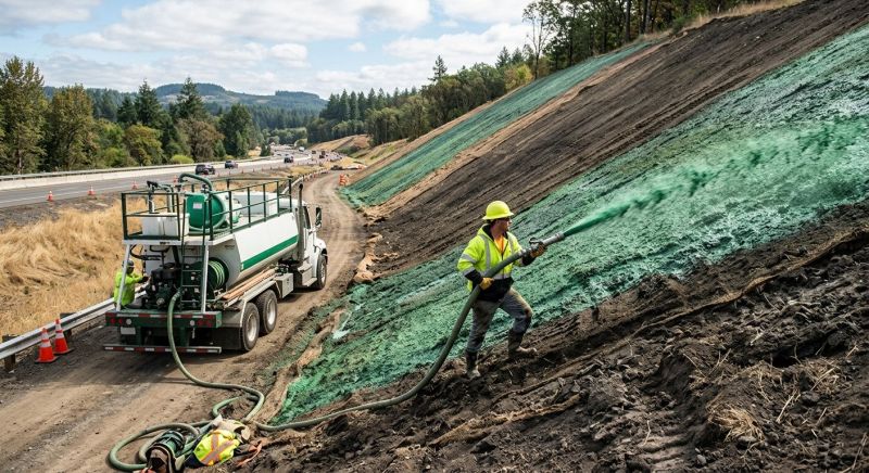 Slope Hydroseeding in Honolulu, HI