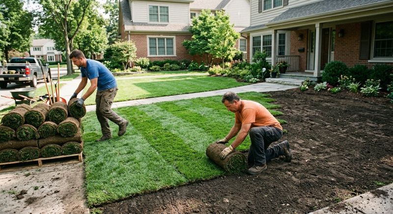 Sod Installation in Aiken, SC