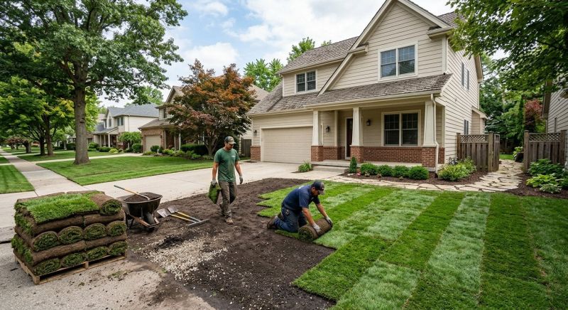 Sod Replacement in Rockwall, TX