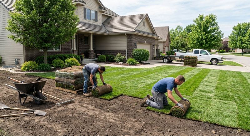 Sod Replacement in Rockwall, TX
