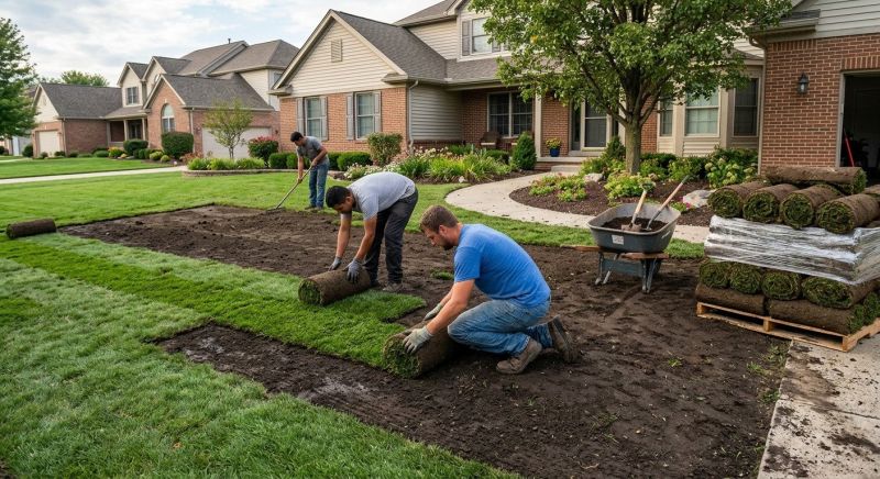 Sodding Service in Rockwall, TX