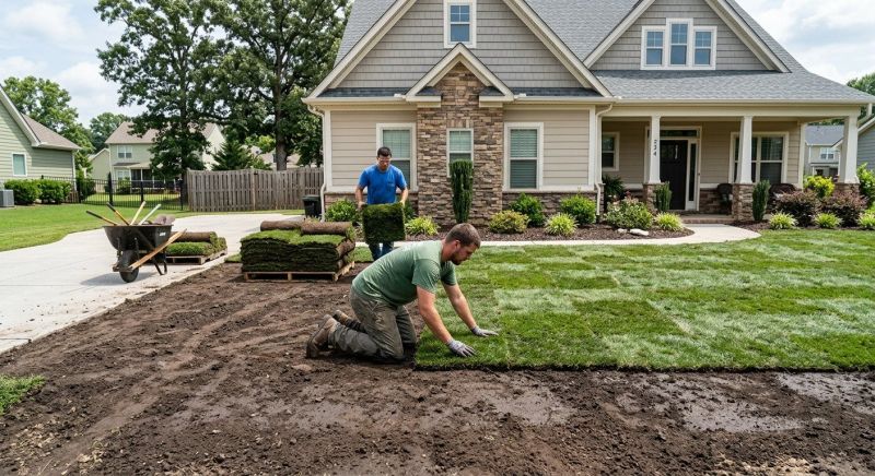 Yard Sodding in Aiken, SC