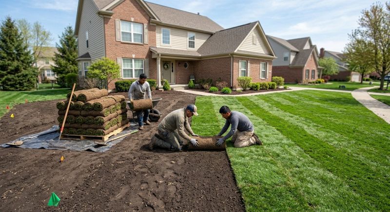 Yard Sodding in Aiken, SC