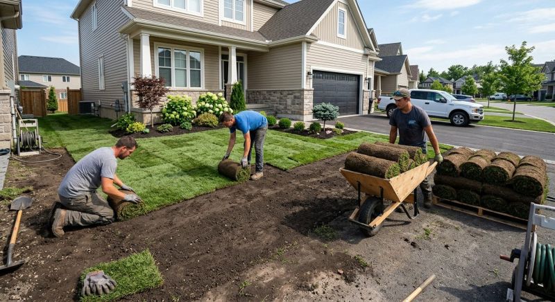 Yard Sodding in Aiken, SC